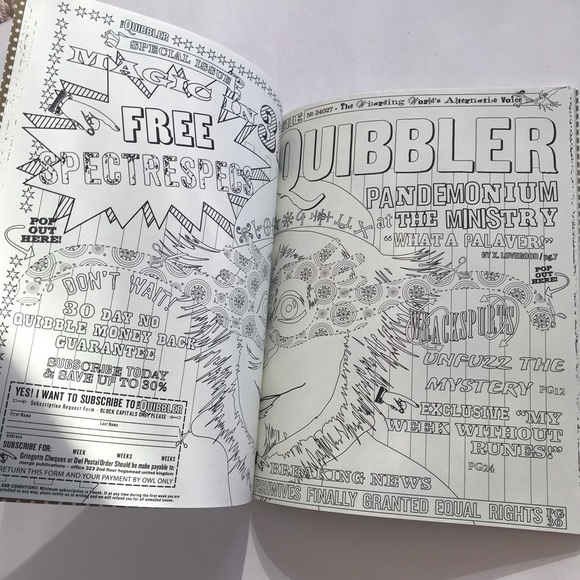 Harry Potter Coloring Book - Picture 8 of 8